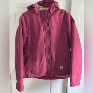 Carhartt sandstone Berkley hooded coat size M